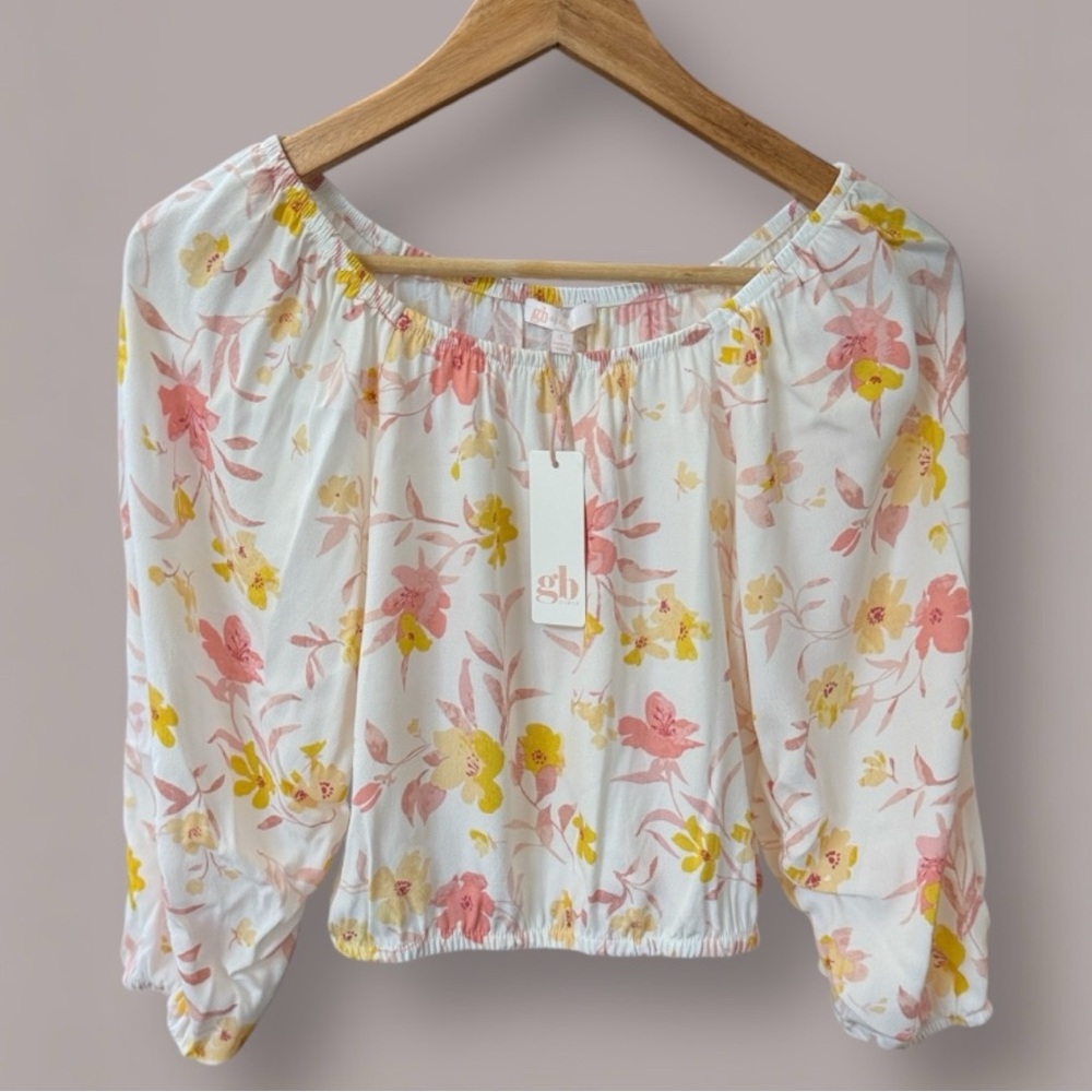 GB Girls Floral Blouse